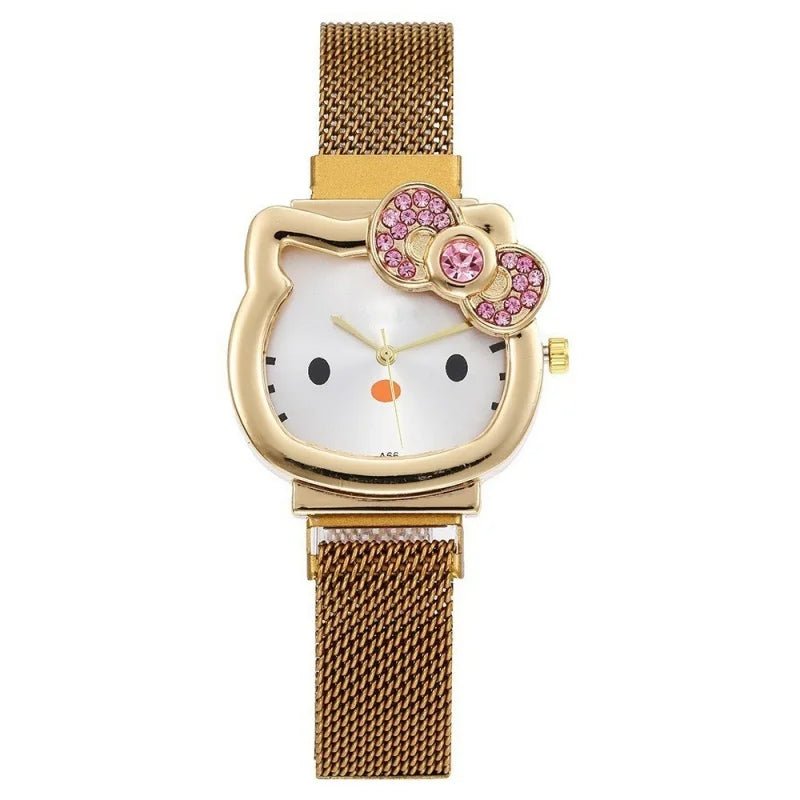 Hello Kitty Sanrio Watch Luxury Casual Quartz Girls Students - Cake Pops Parties