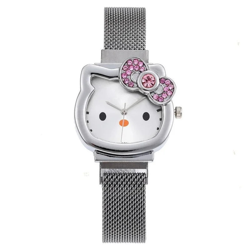 Hello Kitty Sanrio Watch Luxury Casual Quartz Girls Students - Cake Pops Parties