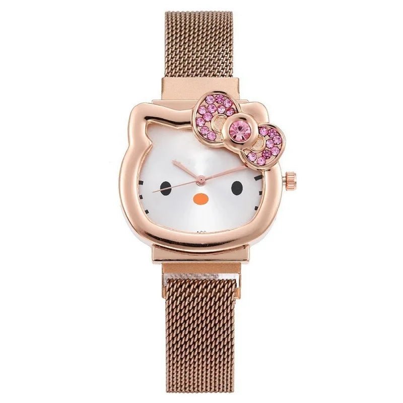 Hello Kitty Sanrio Watch Luxury Casual Quartz Girls Students - Cake Pops Parties