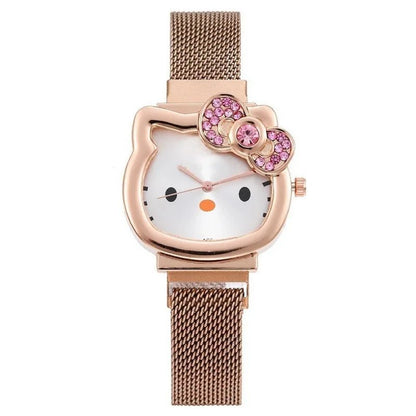 Hello Kitty Sanrio Watch Luxury Casual Quartz Girls Students - Cake Pops Parties