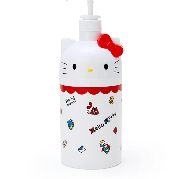 Hello Kitty Soap Dispenser Kawaii Bathroom Decor High Capacity - Cake Pops Parties