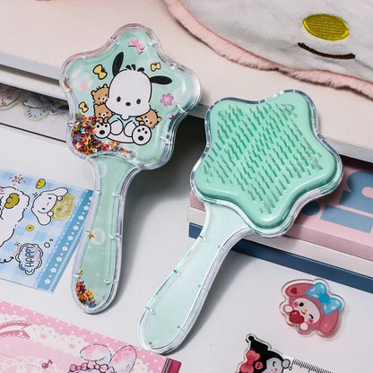 Hello Kitty Star Comb | Sanrio Anime Figure Cute Gift for Girls - Cake Pops Parties
