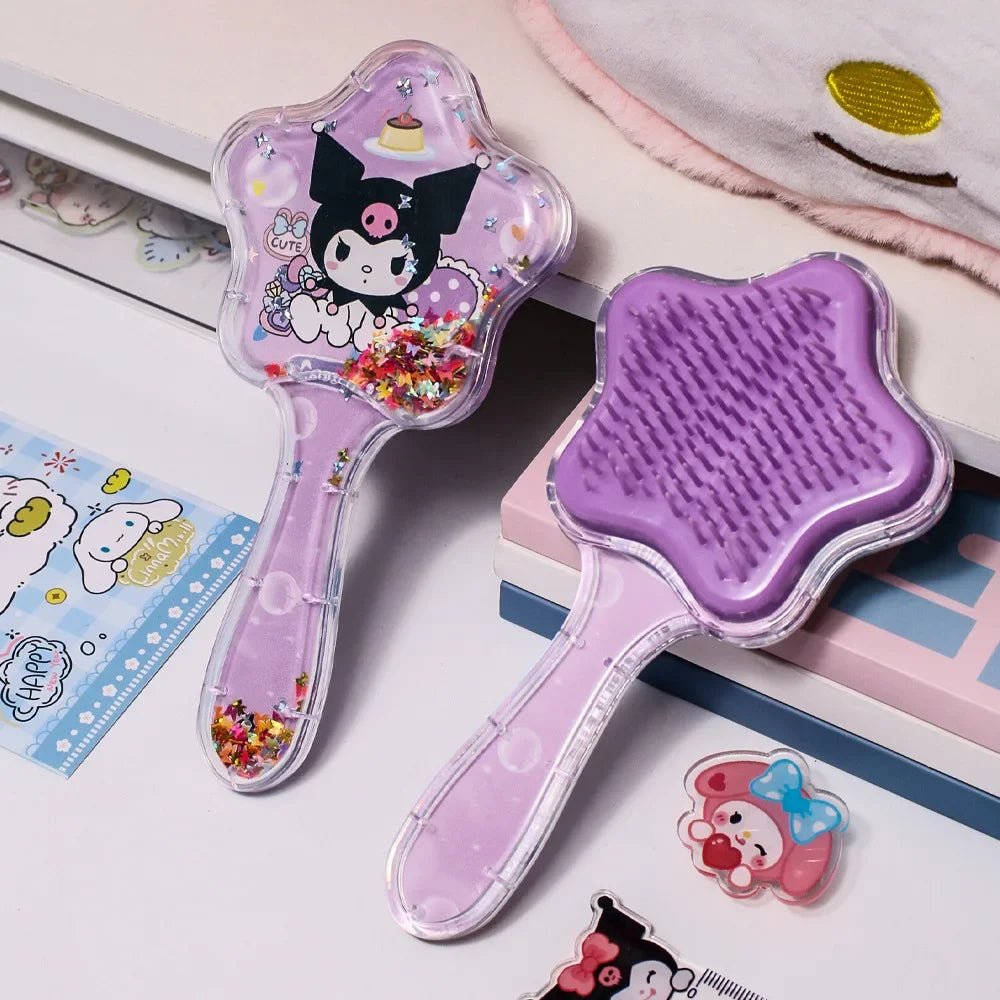 Hello Kitty Star Comb | Sanrio Anime Figure Cute Gift for Girls - Cake Pops Parties