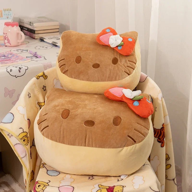 Hello Kitty Thickened Bread Back Cushion Lumbar Support Pillow - Cake Pops Parties