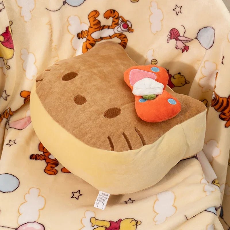 Hello Kitty Thickened Bread Back Cushion Lumbar Support Pillow - Cake Pops Parties