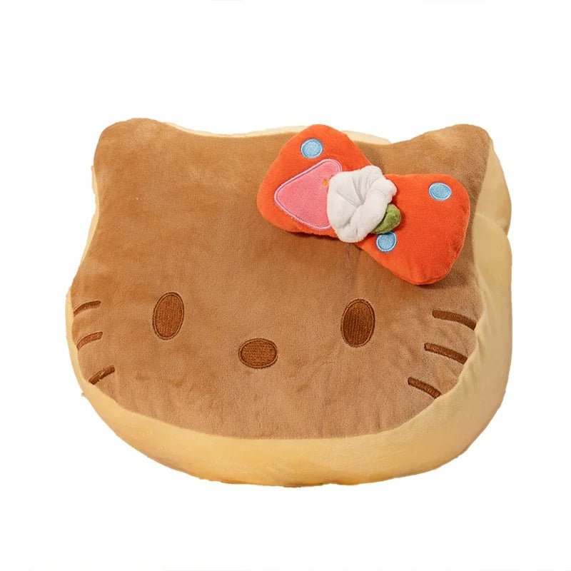 Hello Kitty Thickened Bread Back Cushion Lumbar Support Pillow - Cake Pops Parties