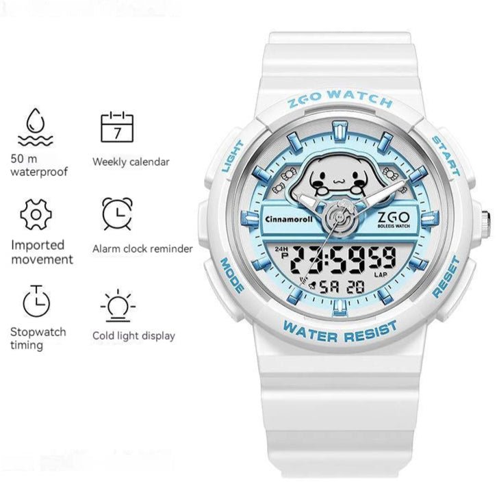 Hello Kitty Waterproof Watch Kids Girls Luminous Sports Digital - Cake Pops Parties