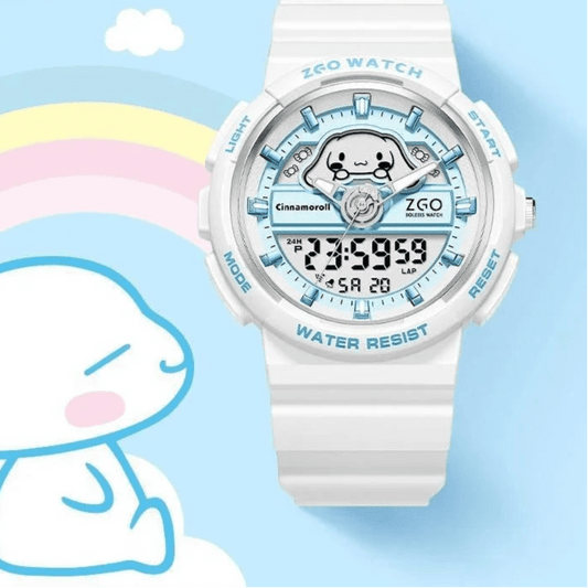 Hello Kitty Waterproof Watch Kids Girls Luminous Sports Digital - Cake Pops Parties