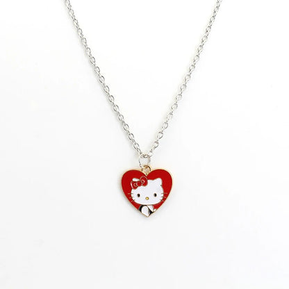 Hello Kitty Y2K Necklace Kawaii Alloy Pendant Chain Gift - Cake Pops Parties
