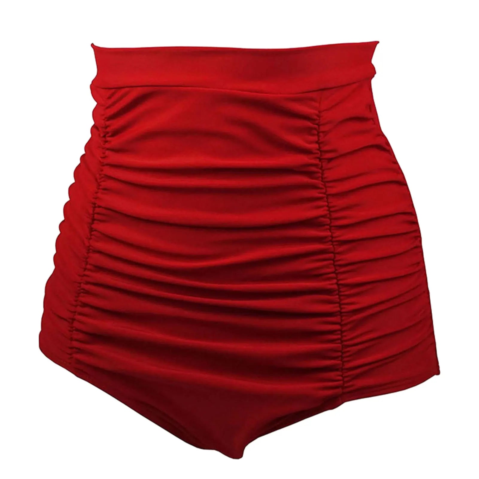 High Waist Swimsuit Bottom | Cheeky Cut Tummy Control Swimwear - Cake Pops Parties