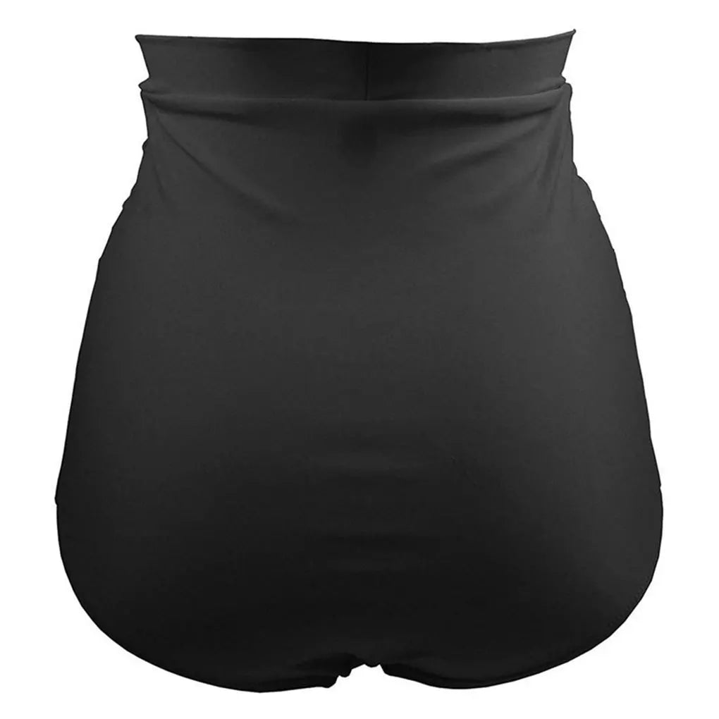 High Waist Swimsuit Bottom | Cheeky Cut Tummy Control Swimwear - Cake Pops Parties