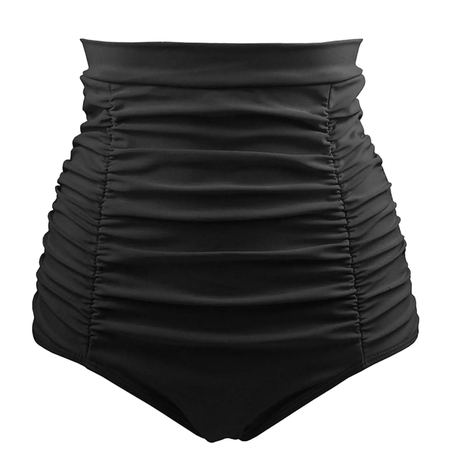 High Waist Swimsuit Bottom | Cheeky Cut Tummy Control Swimwear - Cake Pops Parties