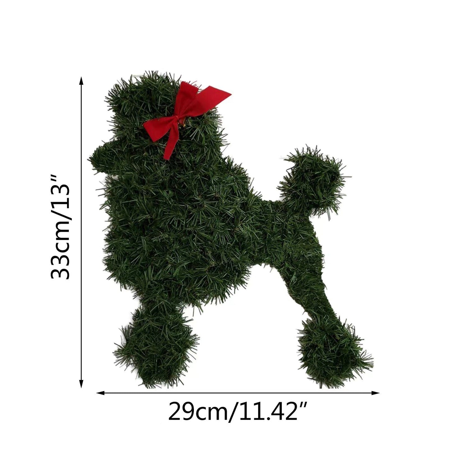 Holiday Pets Straw Wreath Door Hanging - Cake Pops Parties