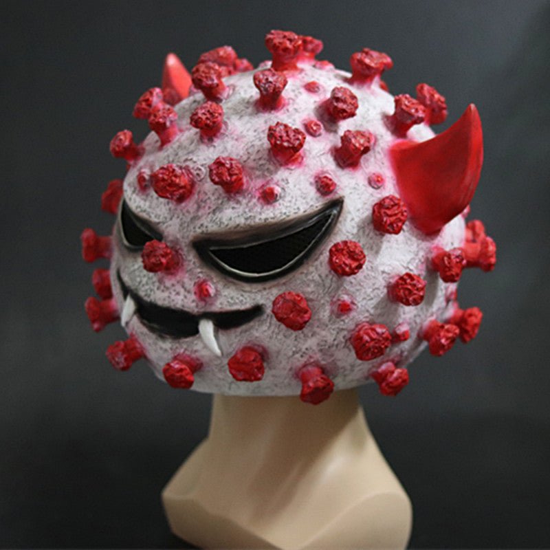 Horror Virus Mask for Halloween - Cake Pops Parties