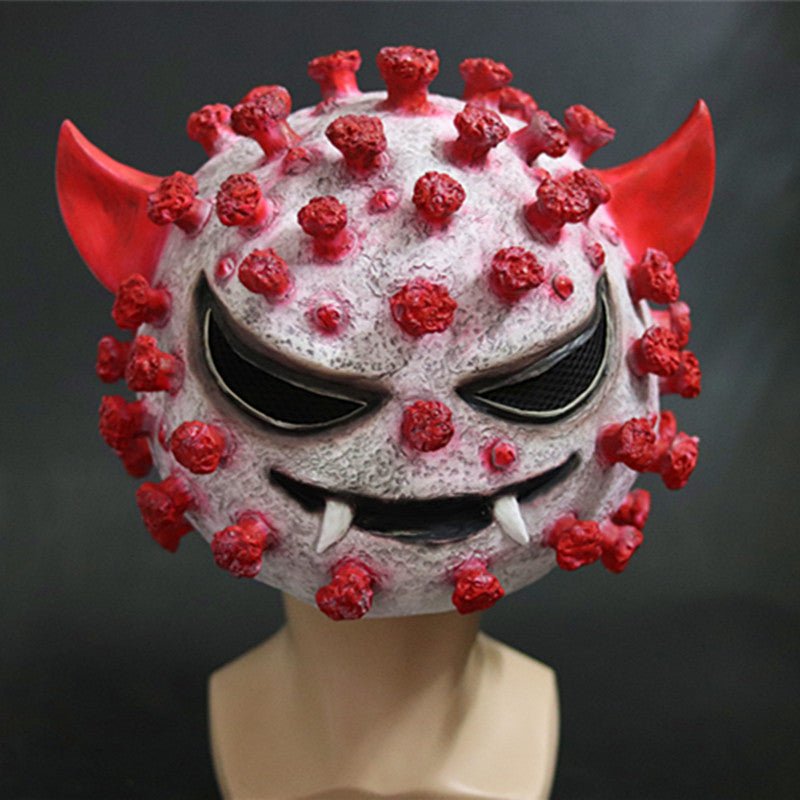 Horror Virus Mask for Halloween - Cake Pops Parties
