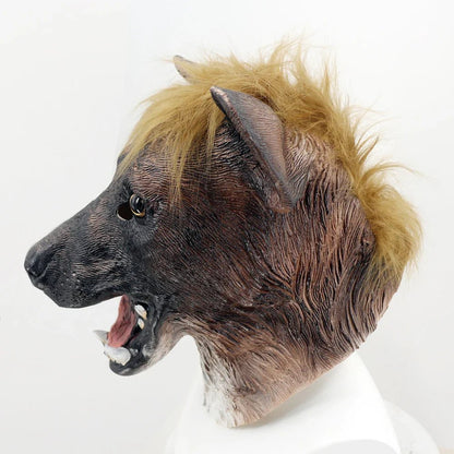 Hyena Animal Mask Latex Fancy Party - Cake Pops Parties