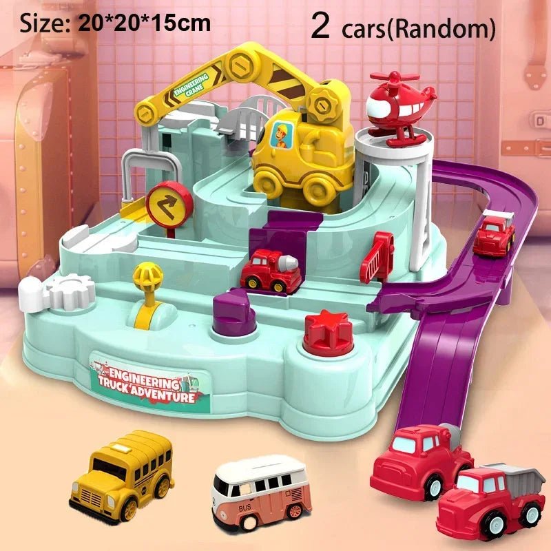 Interactive Racing Rail Car Toy - Cake Pops Parties