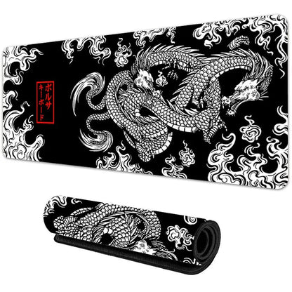 Japanese Dragon XXL Gaming Mousepad - Cake Pops Parties