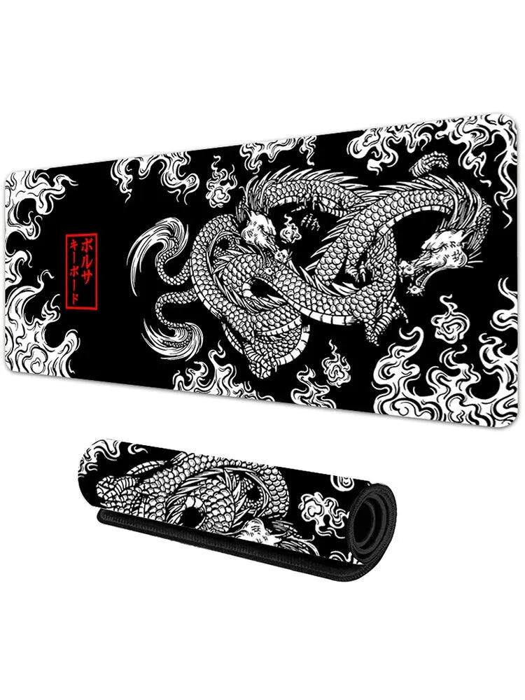 Japanese Dragon XXL Gaming Mousepad - Cake Pops Parties