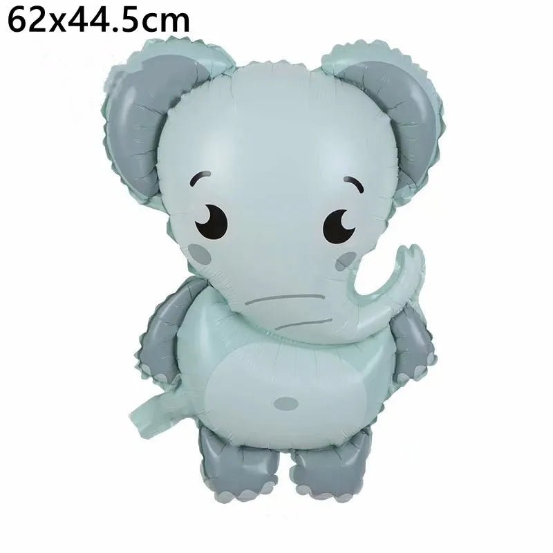 Jungle Animal Foil Balloon Set - Cake Pops Parties