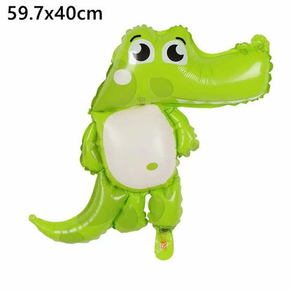 Jungle Animal Foil Balloon Set - Cake Pops Parties