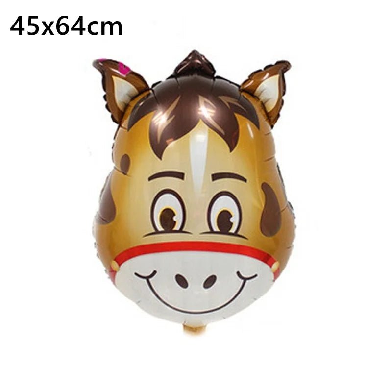 Jungle Animal Foil Balloon Set - Cake Pops Parties