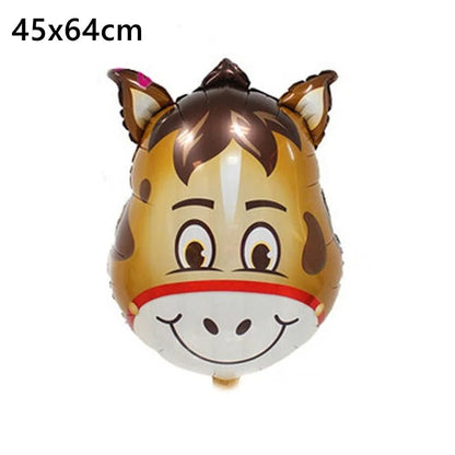 Jungle Animal Foil Balloon Set - Cake Pops Parties