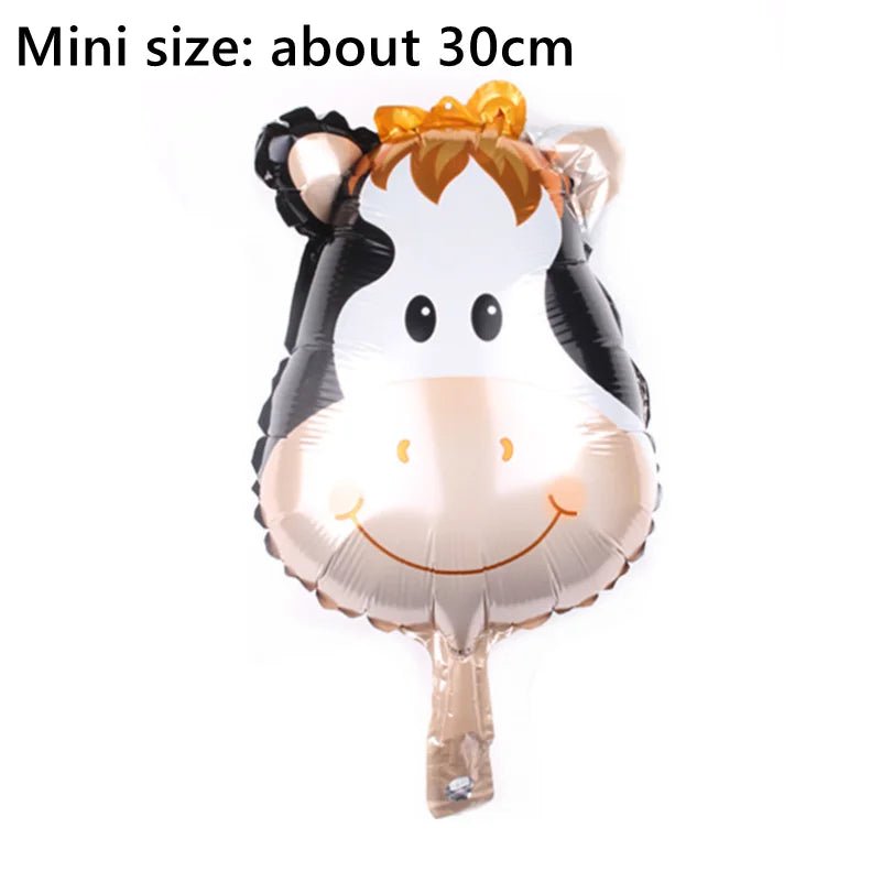 Jungle Animal Foil Balloon Set - Cake Pops Parties