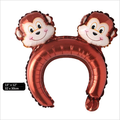 Jungle Animal Foil Balloon Set - Cake Pops Parties