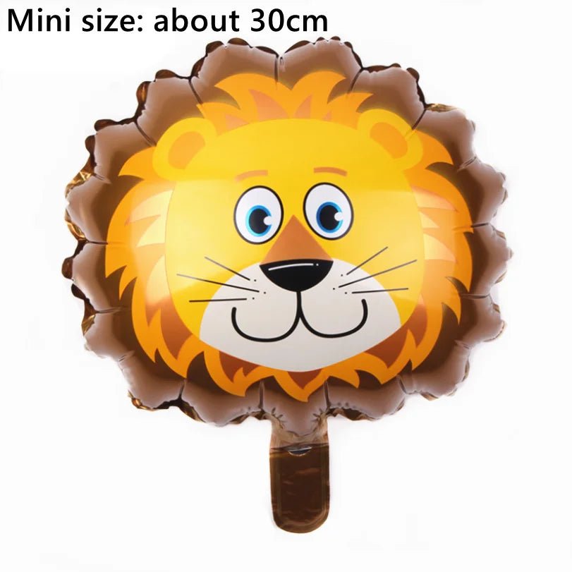 Jungle Animal Foil Balloon Set - Cake Pops Parties