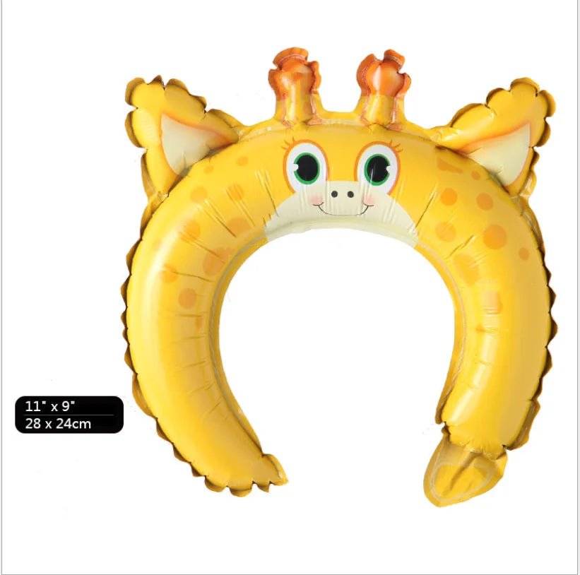 Jungle Animal Foil Balloon Set - Cake Pops Parties