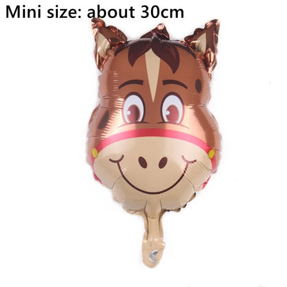 Jungle Animal Foil Balloon Set - Cake Pops Parties