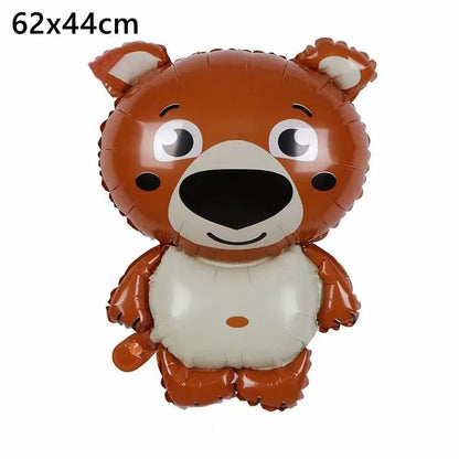 Jungle Animal Foil Balloon Set - Cake Pops Parties