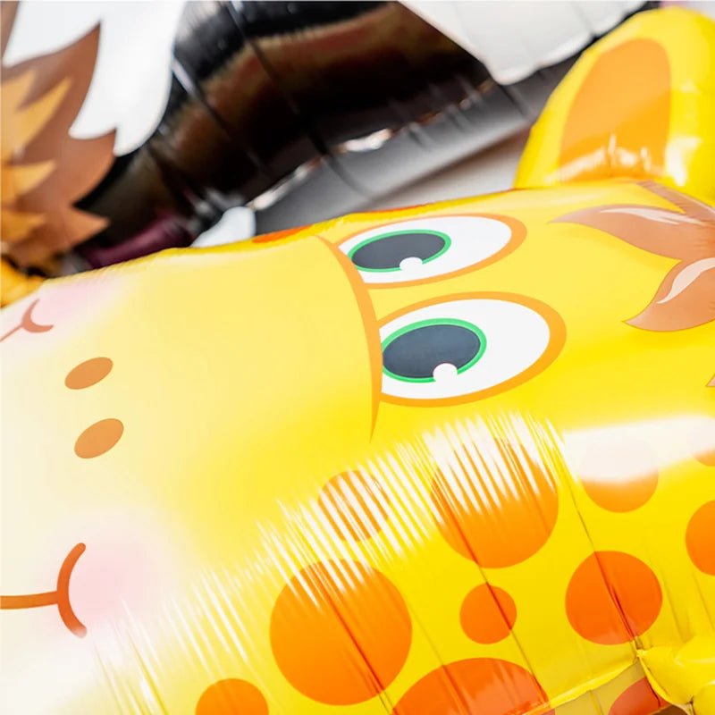 Jungle Animal Foil Balloon Set - Cake Pops Parties