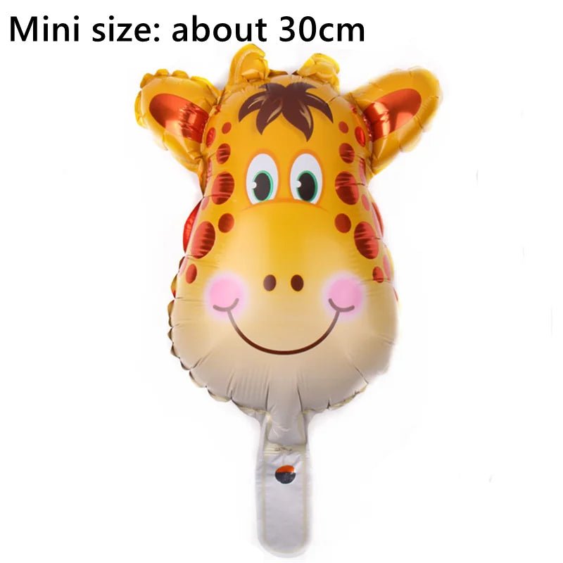 Jungle Animal Foil Balloon Set - Cake Pops Parties