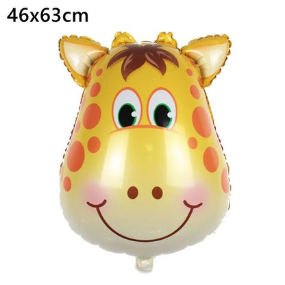 Jungle Animal Foil Balloon Set - Cake Pops Parties