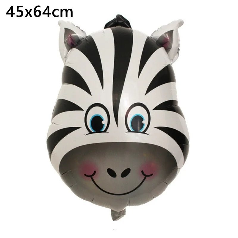 Jungle Animal Foil Balloon Set - Cake Pops Parties