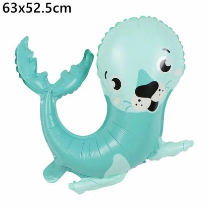 Jungle Animal Foil Balloon Set - Cake Pops Parties