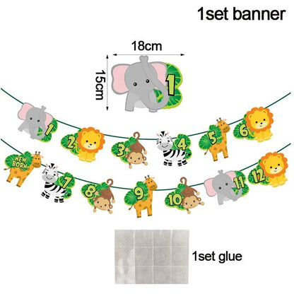 Jungle Safari Party Supplies Set - Cake Pops Parties