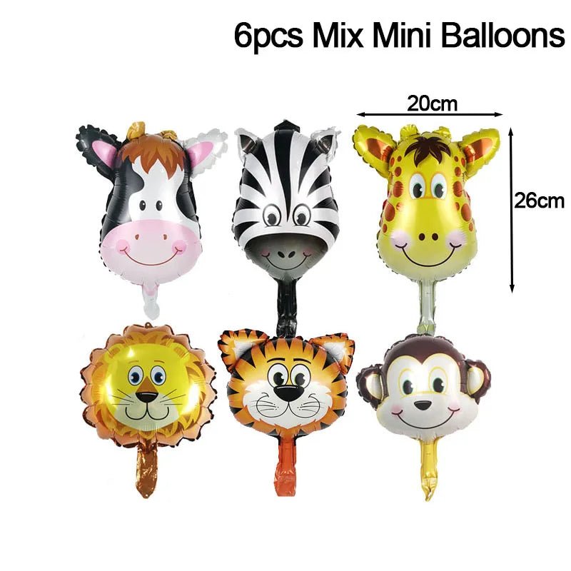 Jungle Safari Party Supplies Set - Cake Pops Parties