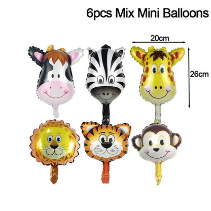 Jungle Safari Party Supplies Set - Cake Pops Parties