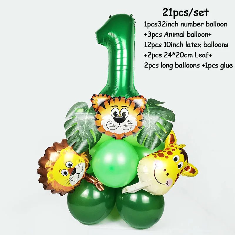 Jungle Safari Party Supplies Set - Cake Pops Parties