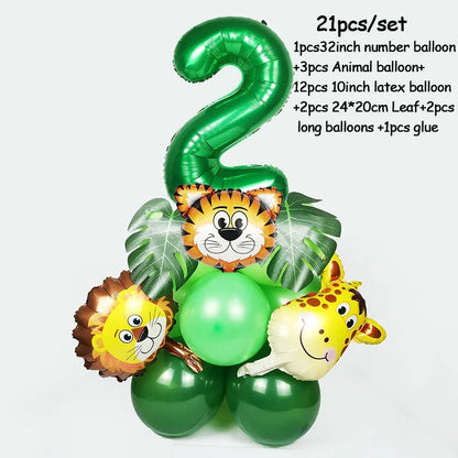 Jungle Safari Party Supplies Set - Cake Pops Parties