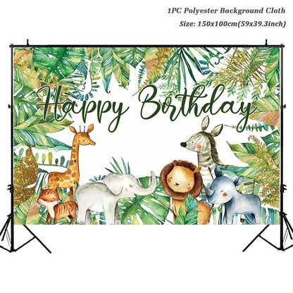 Jungle Safari Theme Party Decor - Cake Pops Parties