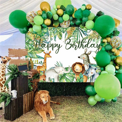 Jungle Safari Theme Party Decor - Cake Pops Parties
