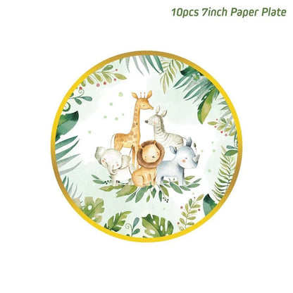 Jungle Safari Theme Party Decor - Cake Pops Parties