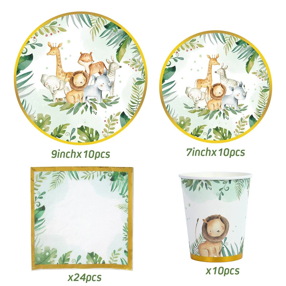 Jungle Safari Theme Party Decor - Cake Pops Parties