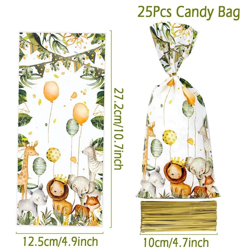 Jungle Safari Theme Party Decor - Cake Pops Parties