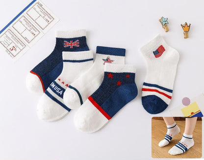 Kids' Breathable Cotton Short Socks - Cake Pops Parties