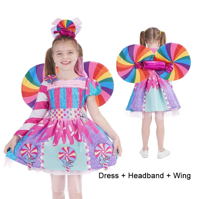 Kids Candy Dress Costume - Cake Pops Parties